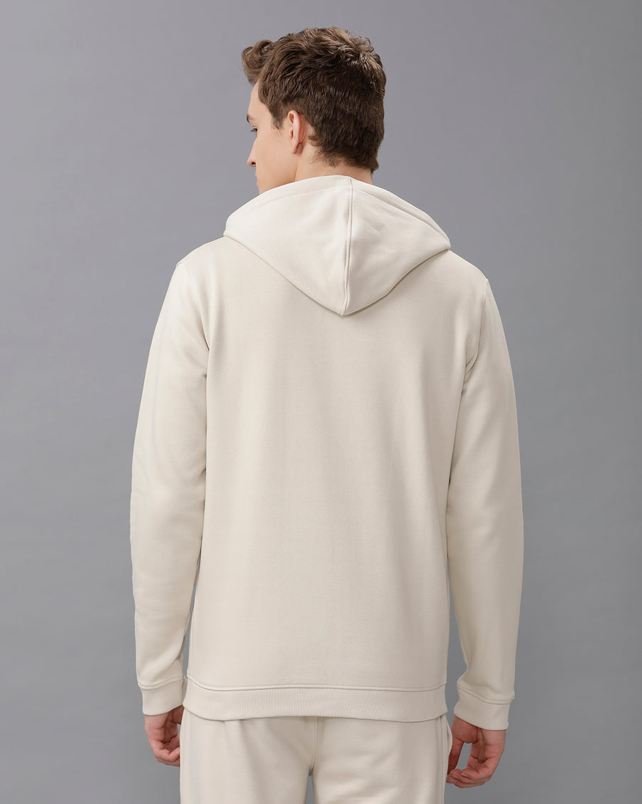 SAND KHAKI REGULAR FIT SWEATSHIRT