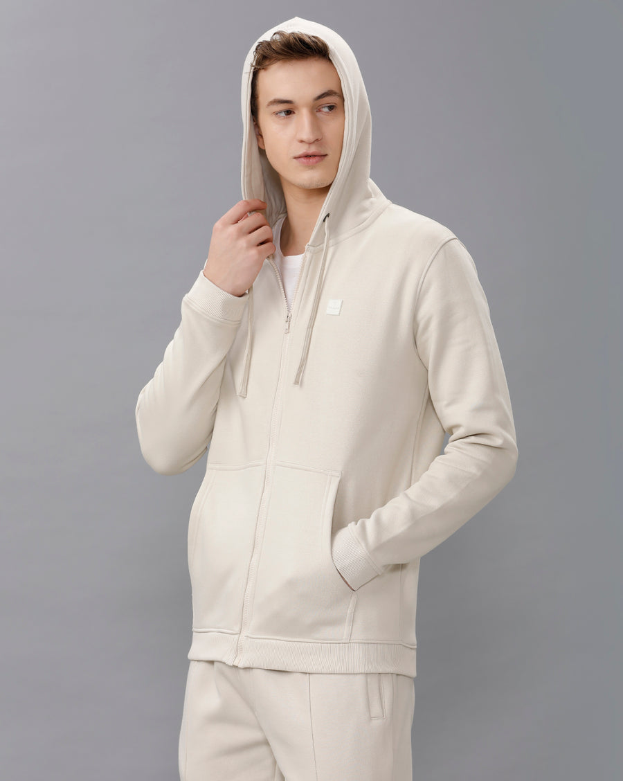 SAND KHAKI REGULAR FIT SWEATSHIRT