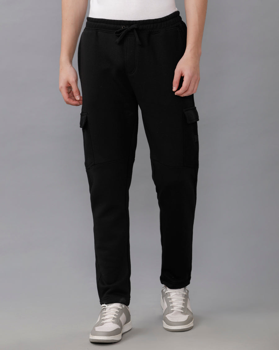 DARK SABLE REGULAR FIT TRACK PANTS