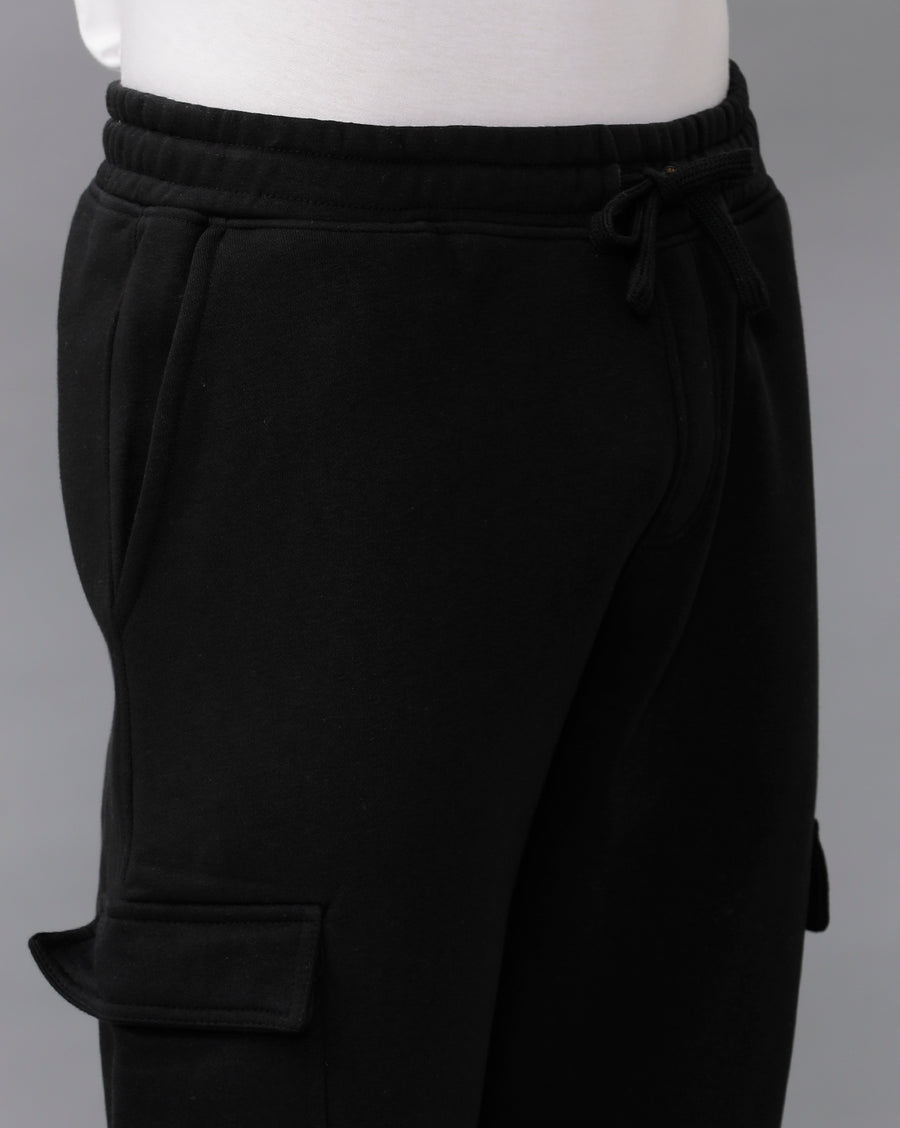 DARK SABLE REGULAR FIT TRACK PANTS