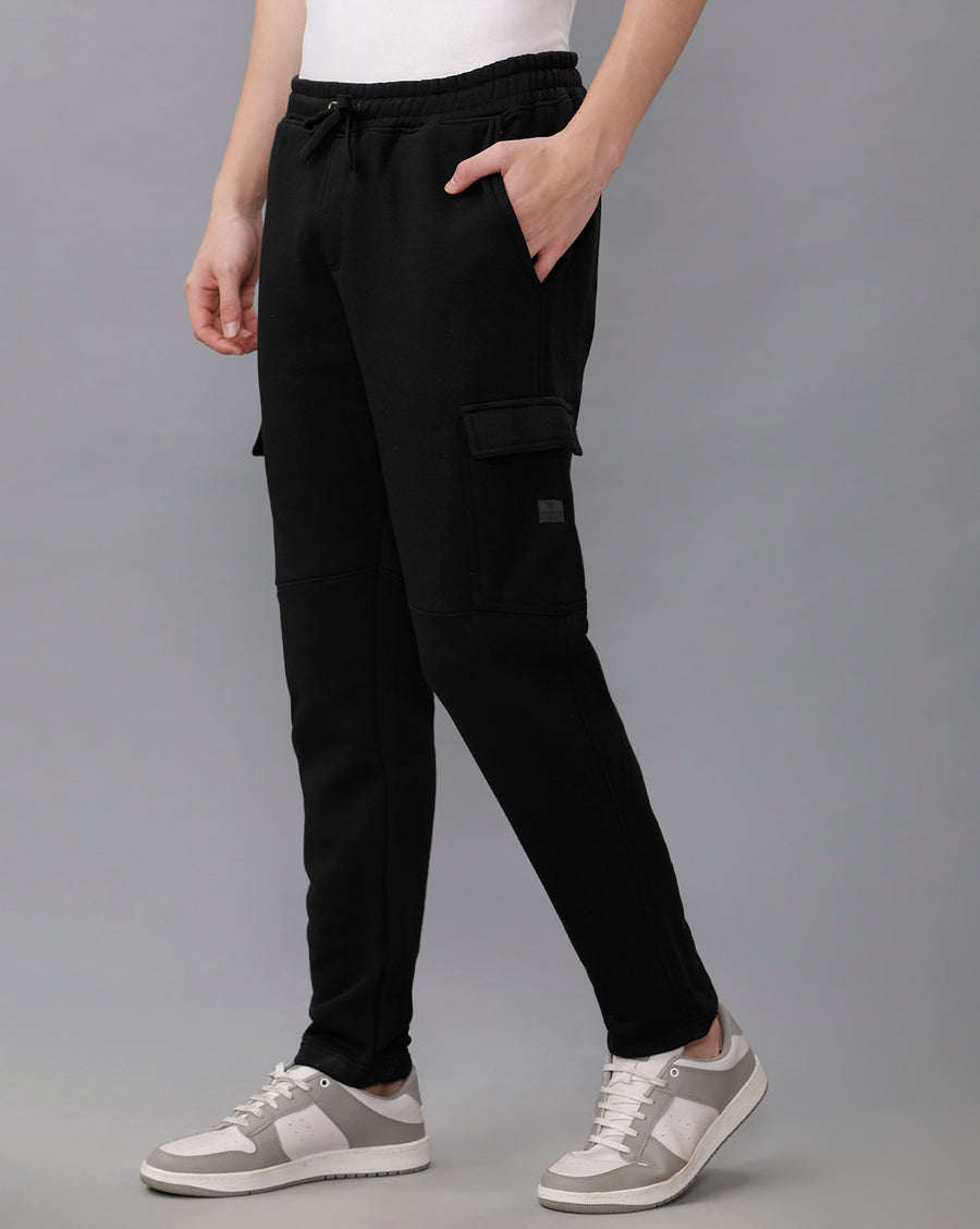 DARK SABLE REGULAR FIT TRACK PANTS