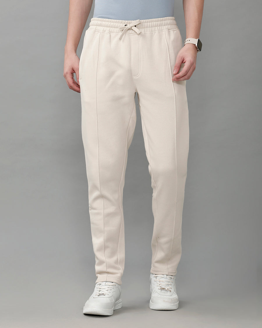 Sand Khaki Regular Fit Track Pant