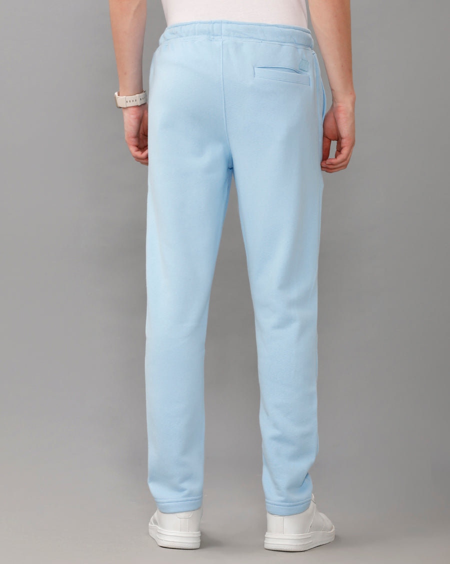WILD FLOWER BLUE REGULAR FIT TRACK PANT