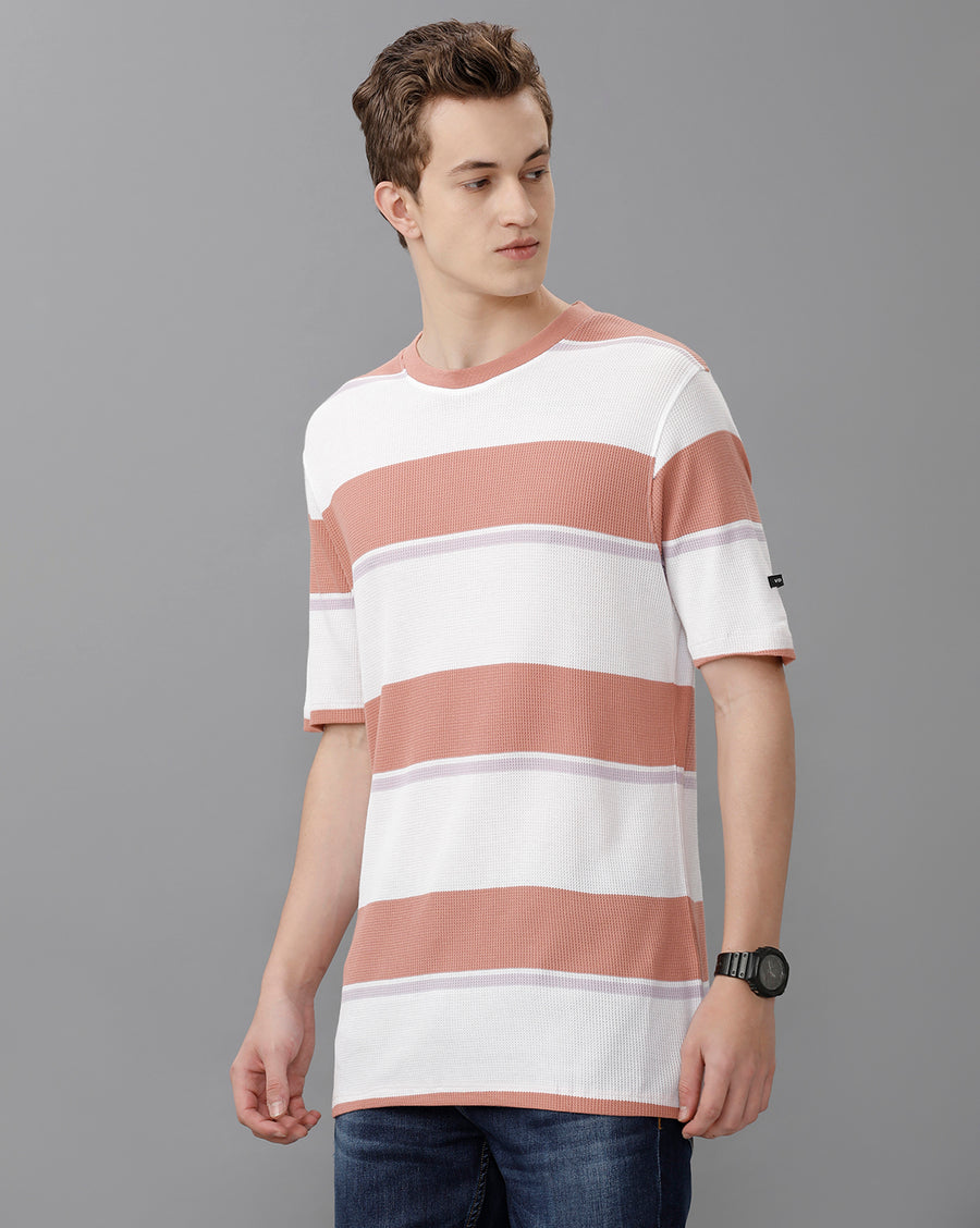 White Regular Fit Cotton T-Shirt
