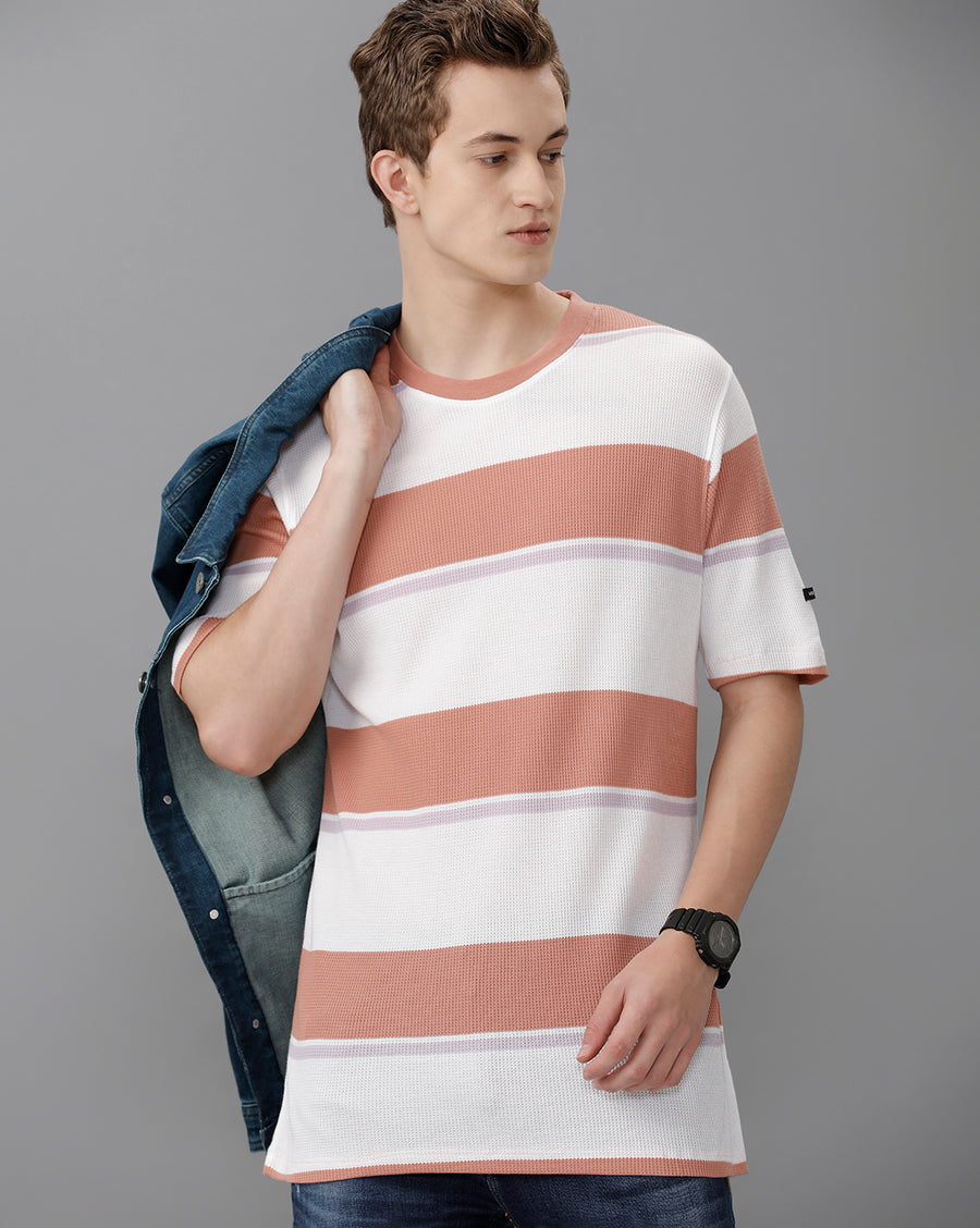 White Regular Fit Cotton T-Shirt
