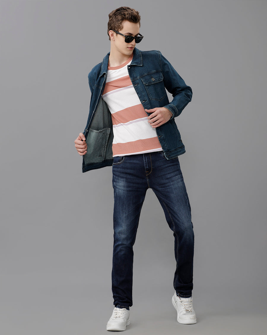 MAGNUM BLUE REGULAR FIT DENIM JACKET