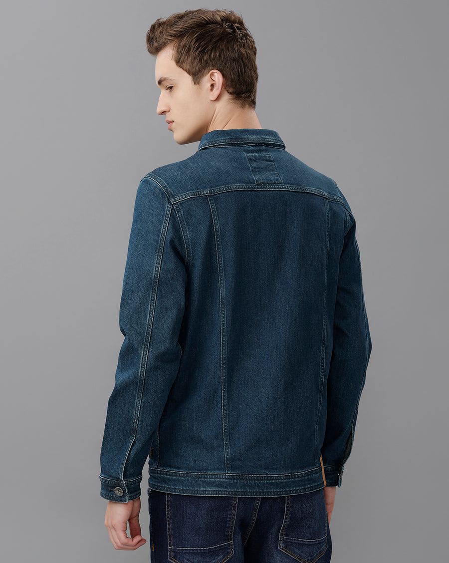 MAGNUM BLUE REGULAR FIT DENIM JACKET