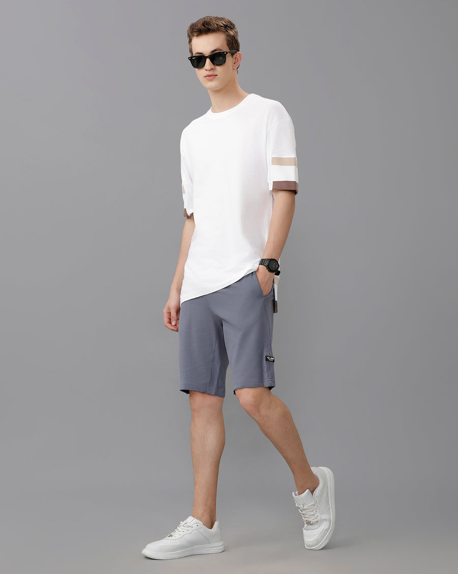 FOLKSTONE GREY REGULAR FIT SHORT