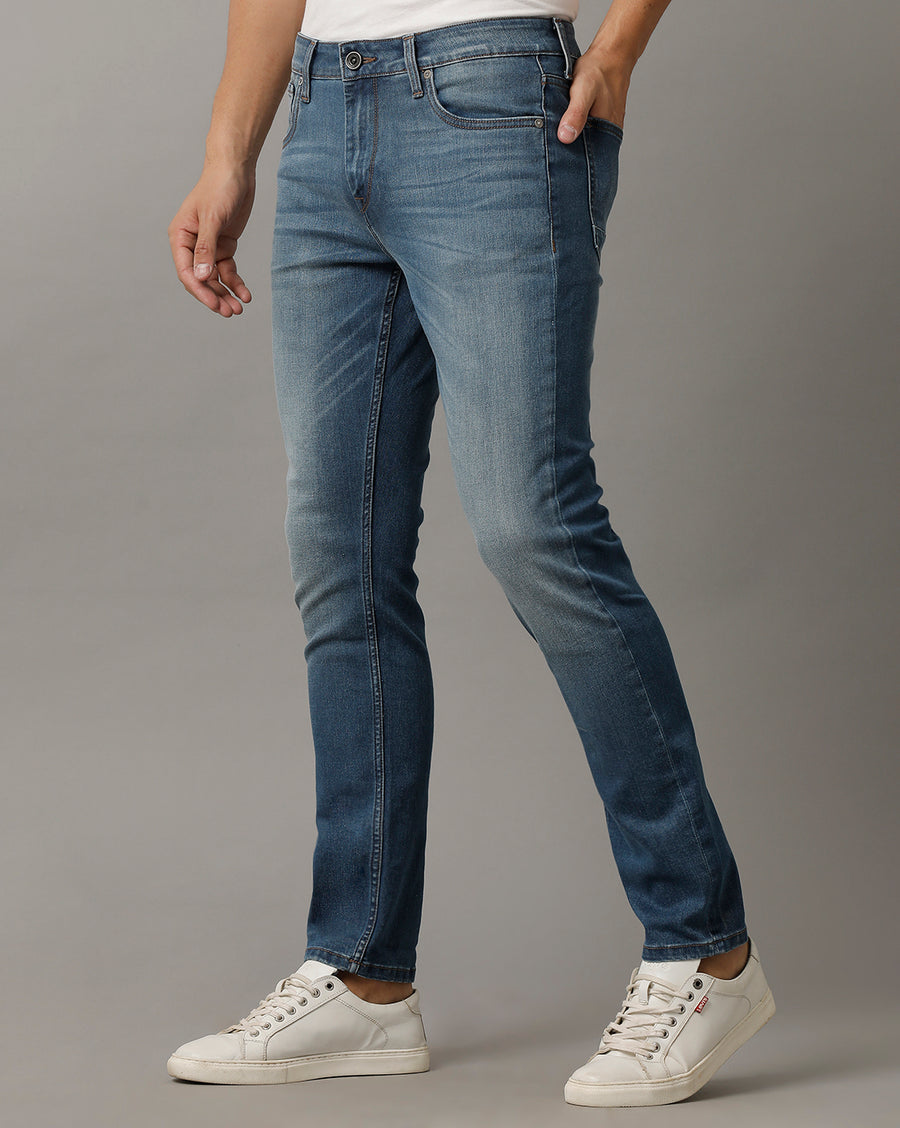 VOI JEANS TRACK SKINNT FIT LIGHT INDIGO JEANS