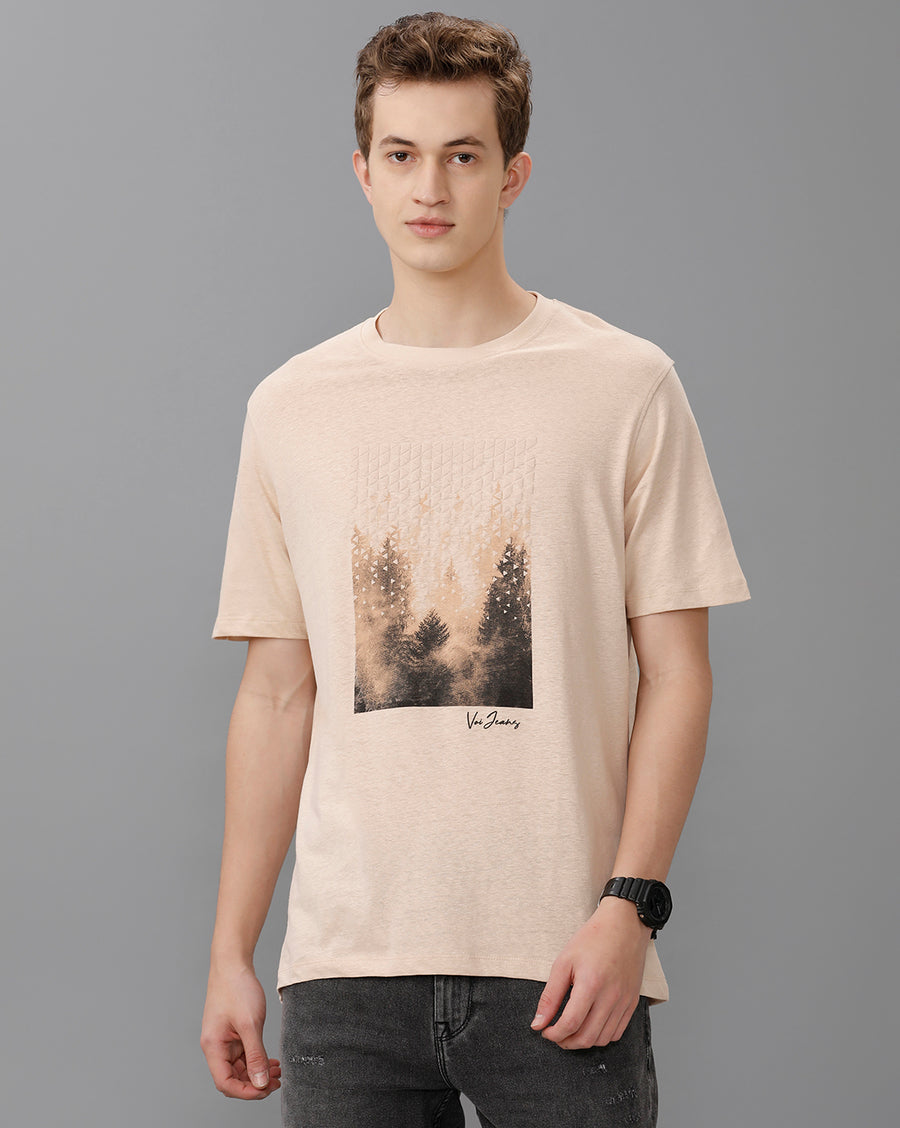 Smoke Gray Regular Fit T-Shirt