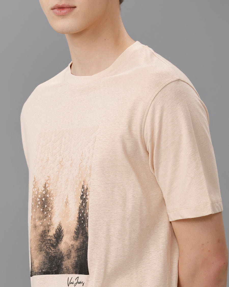 Smoke Gray Regular Fit T-Shirt