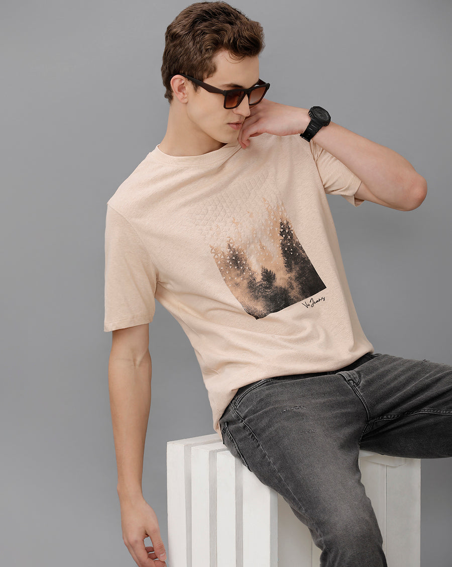 Smoke Gray Regular Fit T-Shirt