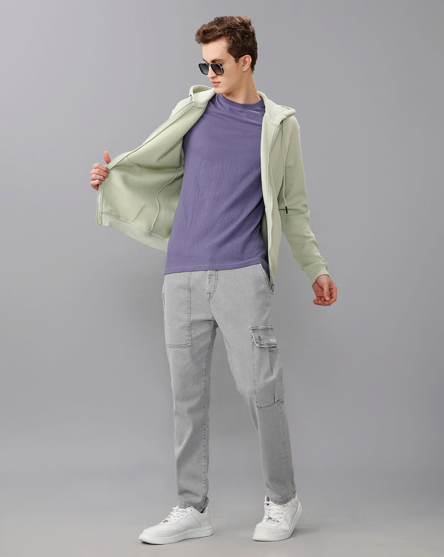 CHARCOAL GREY GALIP FIT JEANS