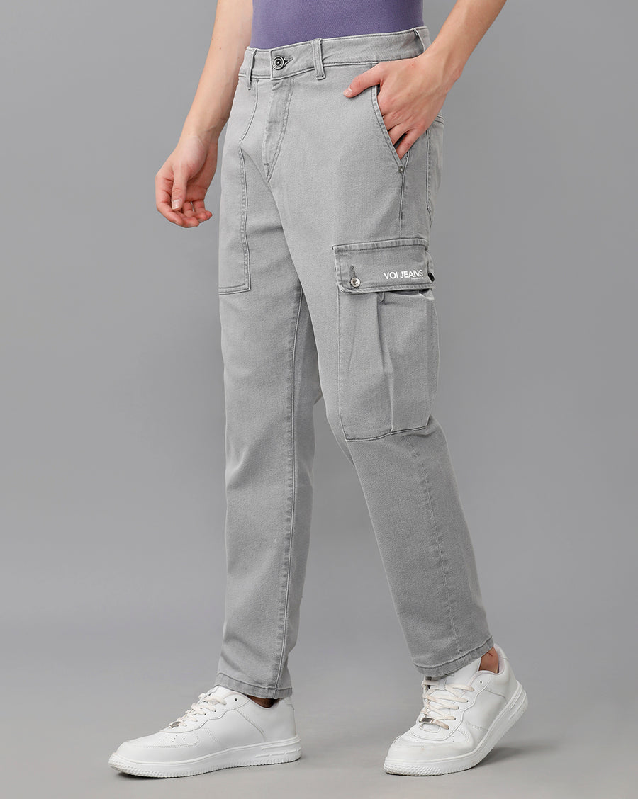 CHARCOAL GREY GALIP FIT JEANS