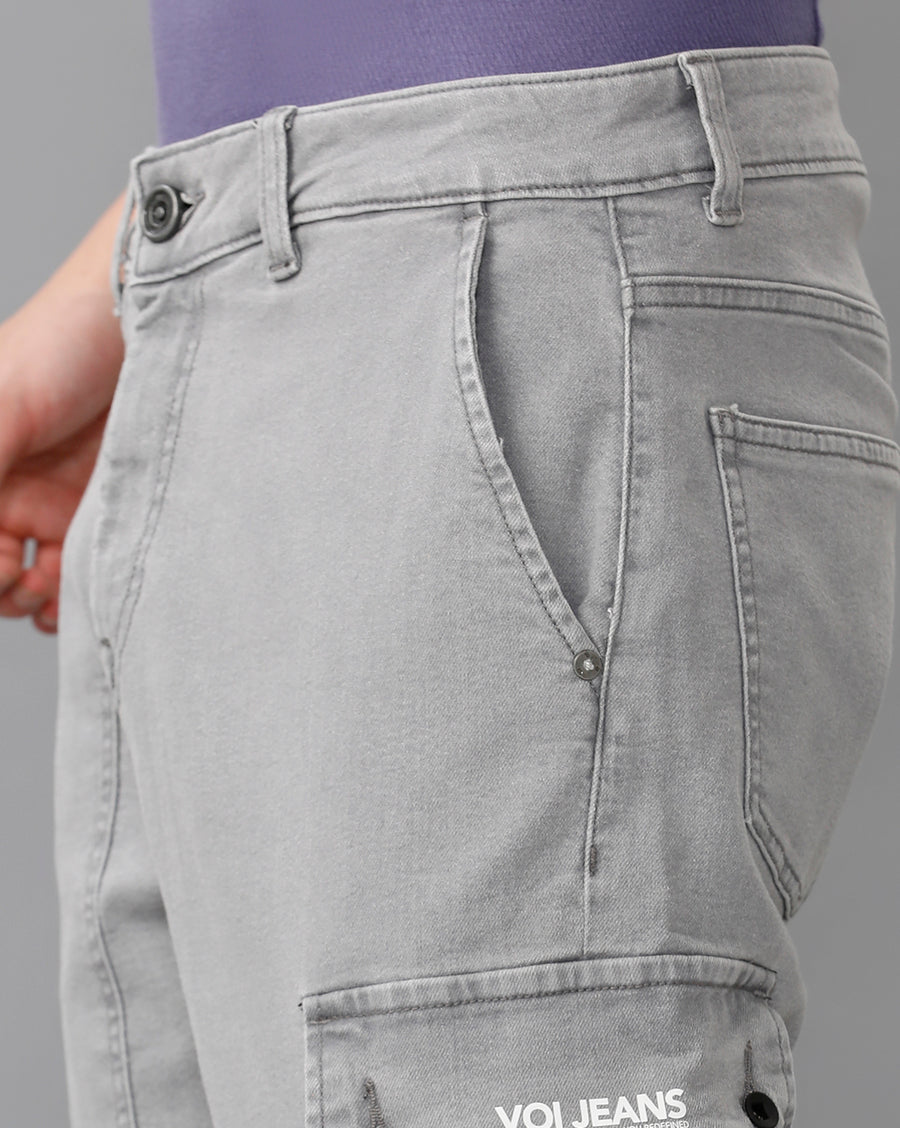 CHARCOAL GREY GALIP FIT JEANS