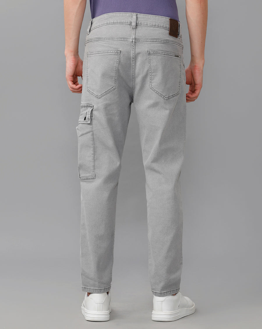CHARCOAL GREY GALIP FIT JEANS