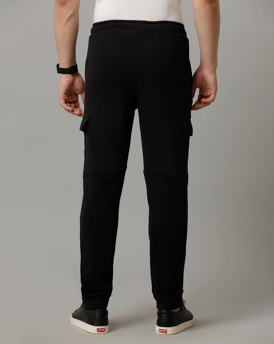 Mineral Black Regular Fit Track Pant