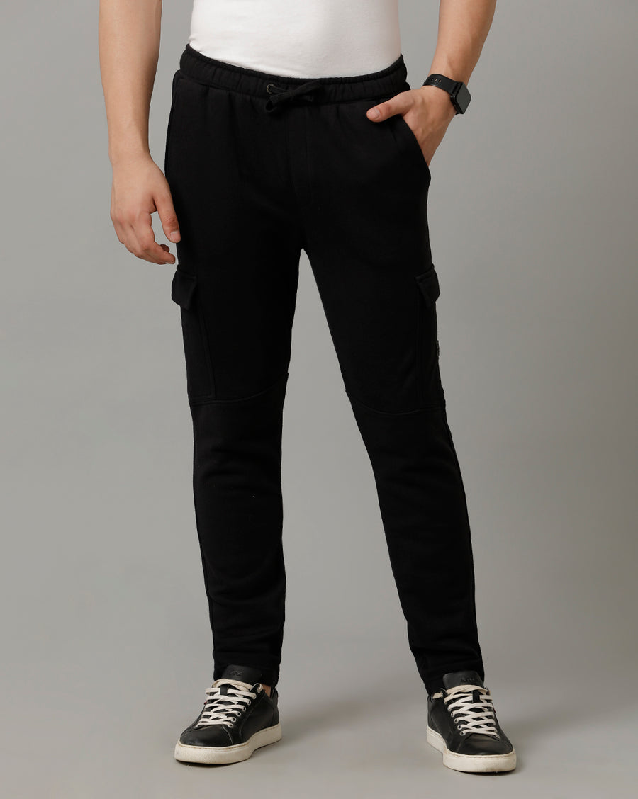 Mineral Black Regular Fit Track Pant