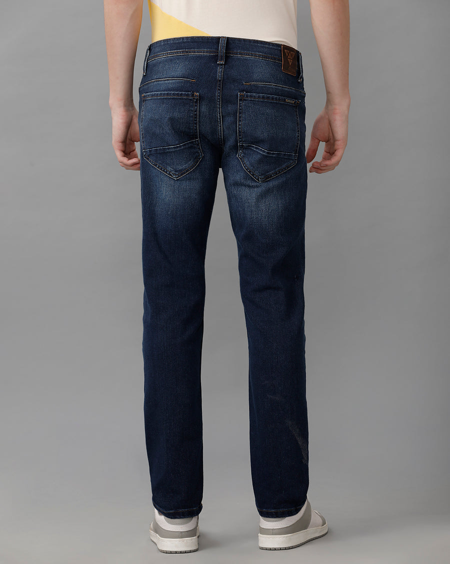 INDIGO TRACK SKINNY FIT JEANS