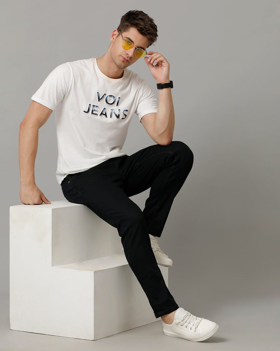 Indigo Track Skinny Jeans