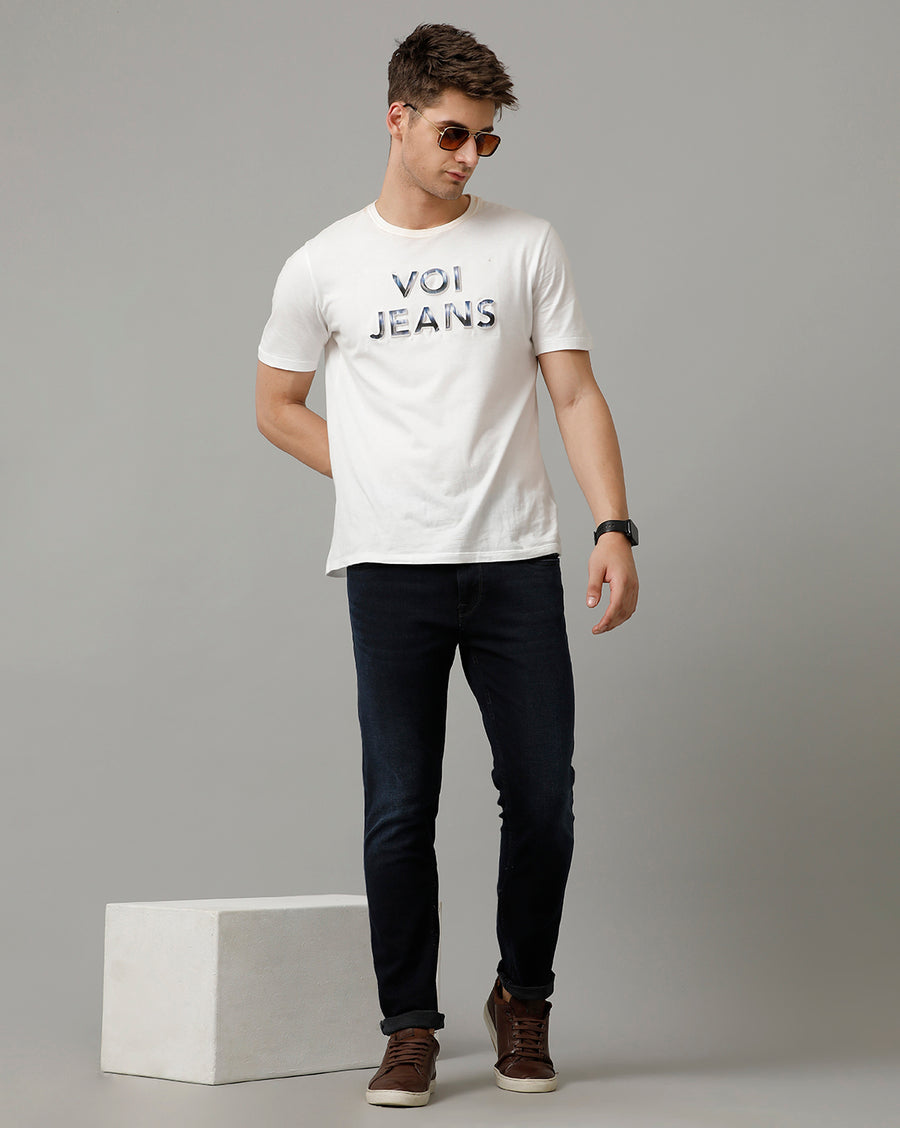 Indigo Track Skinny Jeans