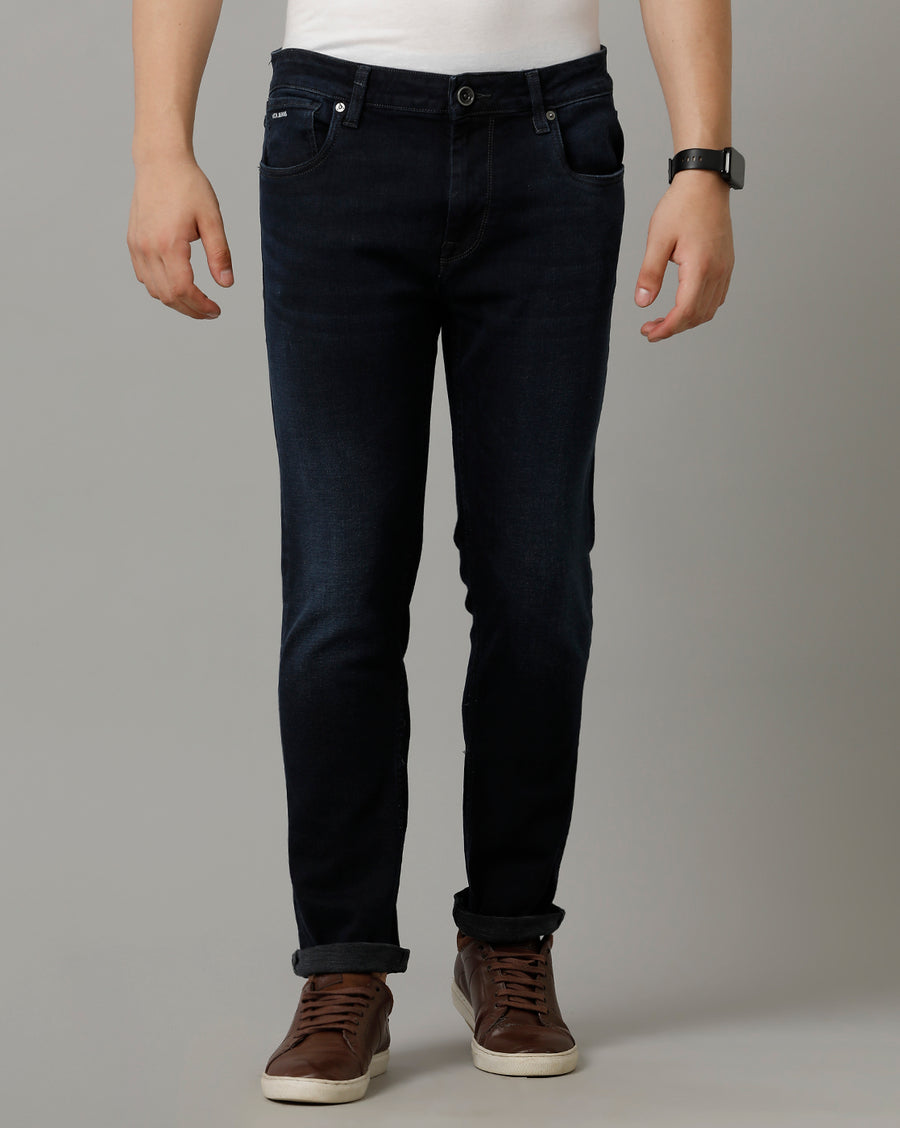 Indigo Track Skinny Jeans