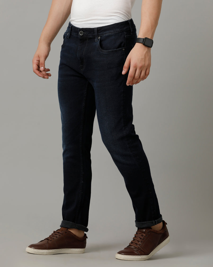 Indigo Track Skinny Jeans