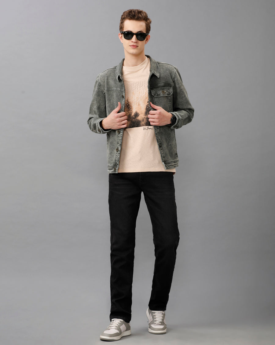 DARK GREY SLIM FIT JEANS