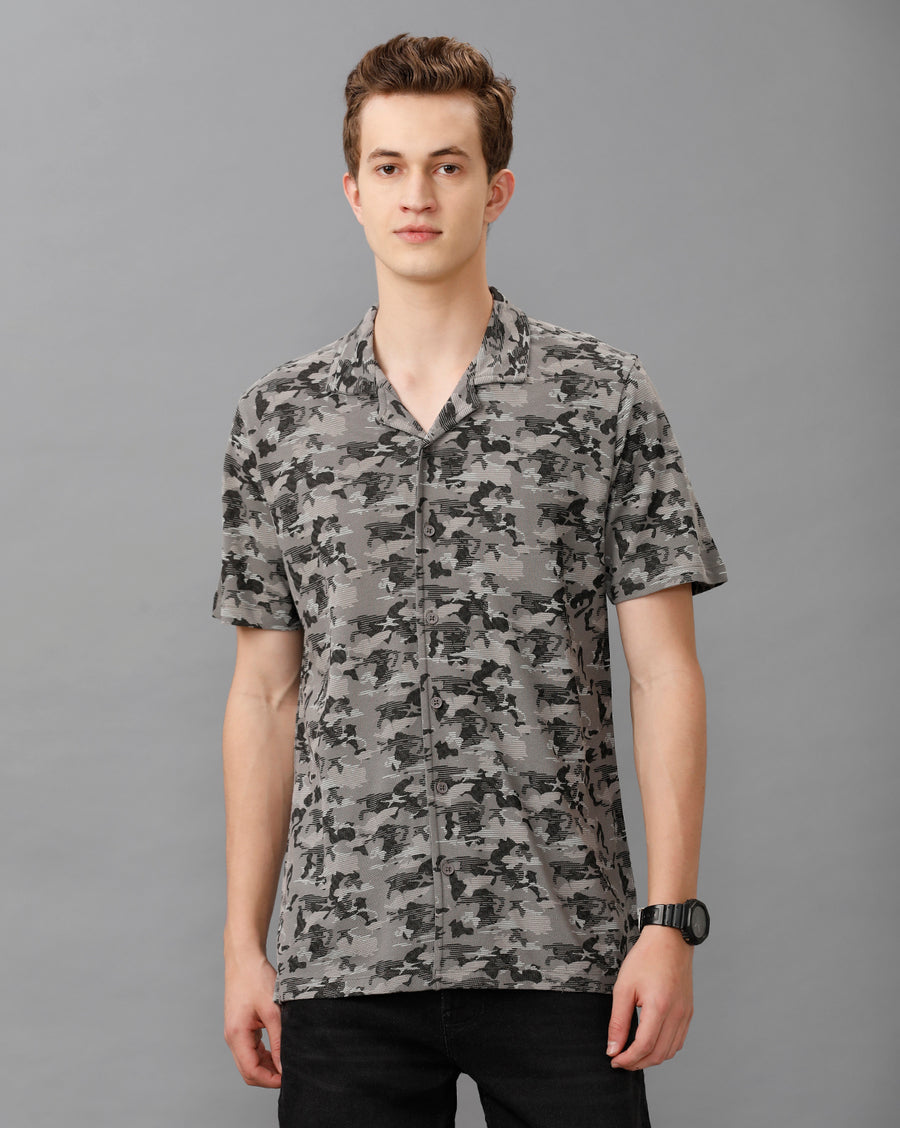 December Sky Slim Fit Knit Shirt