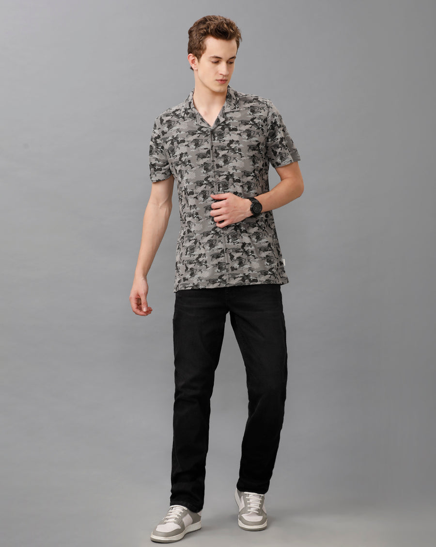 December Sky Slim Fit Knit Shirt