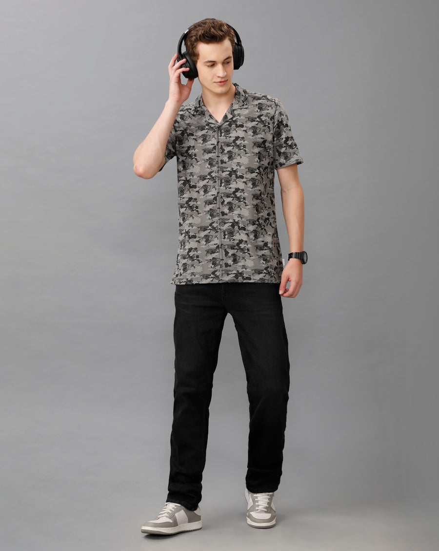 December Sky Slim Fit Knit Shirt
