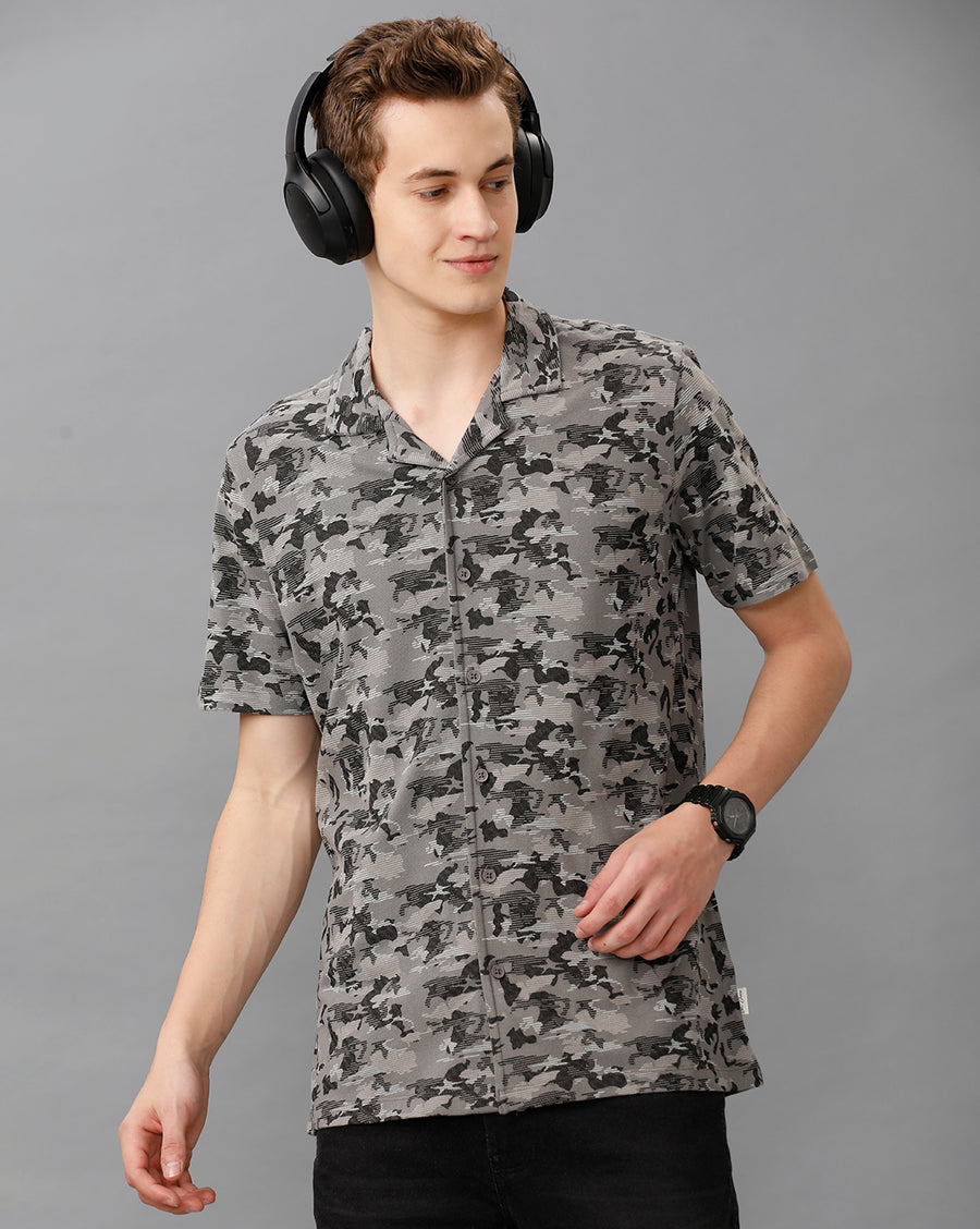 December Sky Slim Fit Knit Shirt