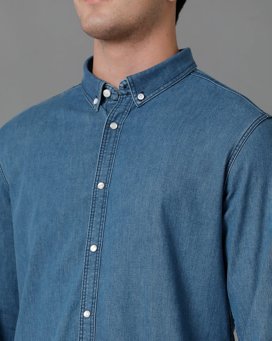 Light Blue Slim Fit Shirt