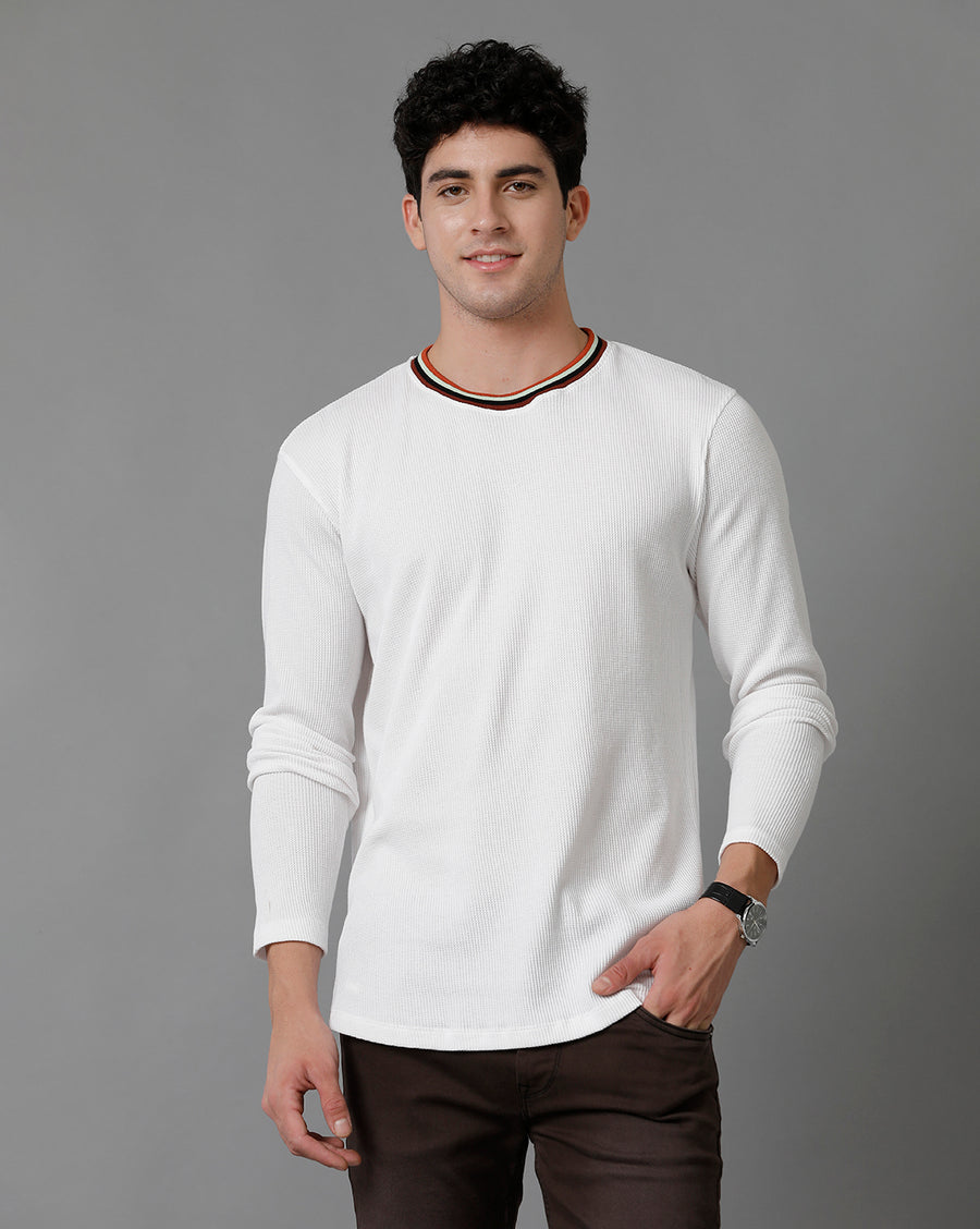 Voi Jeans Round Neck Long Sleeves T-shirt