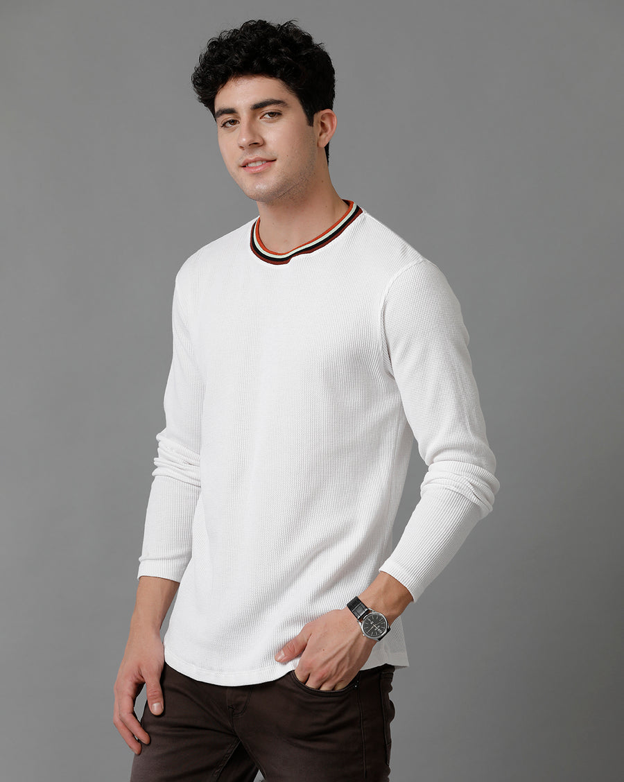 Voi Jeans Round Neck Long Sleeves T-shirt