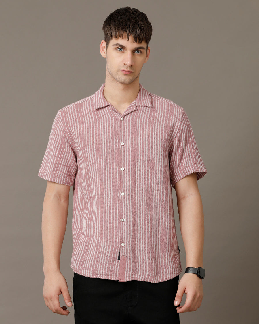 Voi Jeans Mens Rose Dawn Regular Fit Shirt