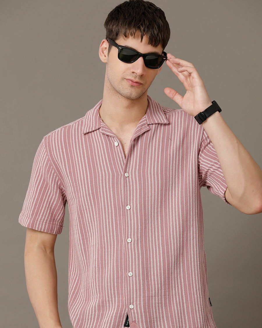 Voi Jeans Mens Rose Dawn Regular Fit Shirt