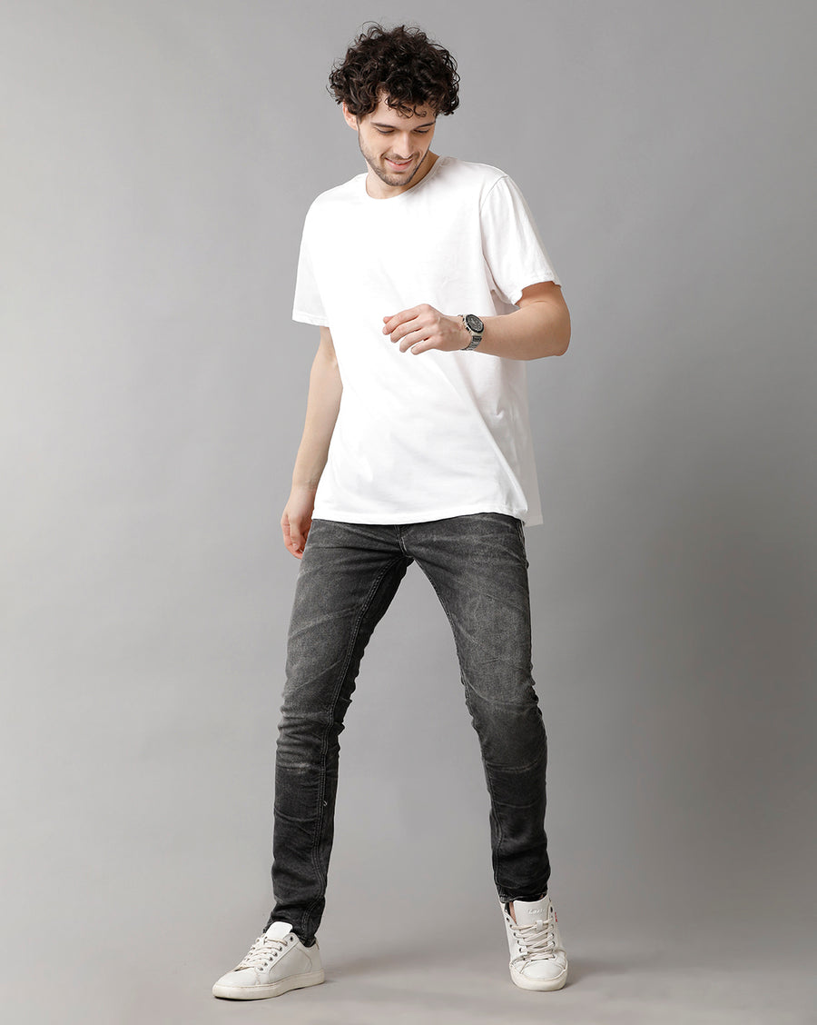Voi Jeans Mens Black Arturo - Comfort Fit Jeans