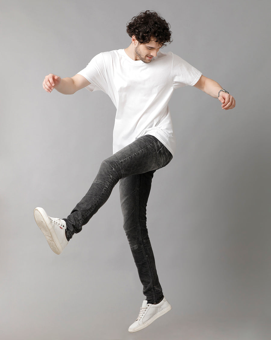 Voi Jeans Mens Black Arturo - Comfort Fit Jeans