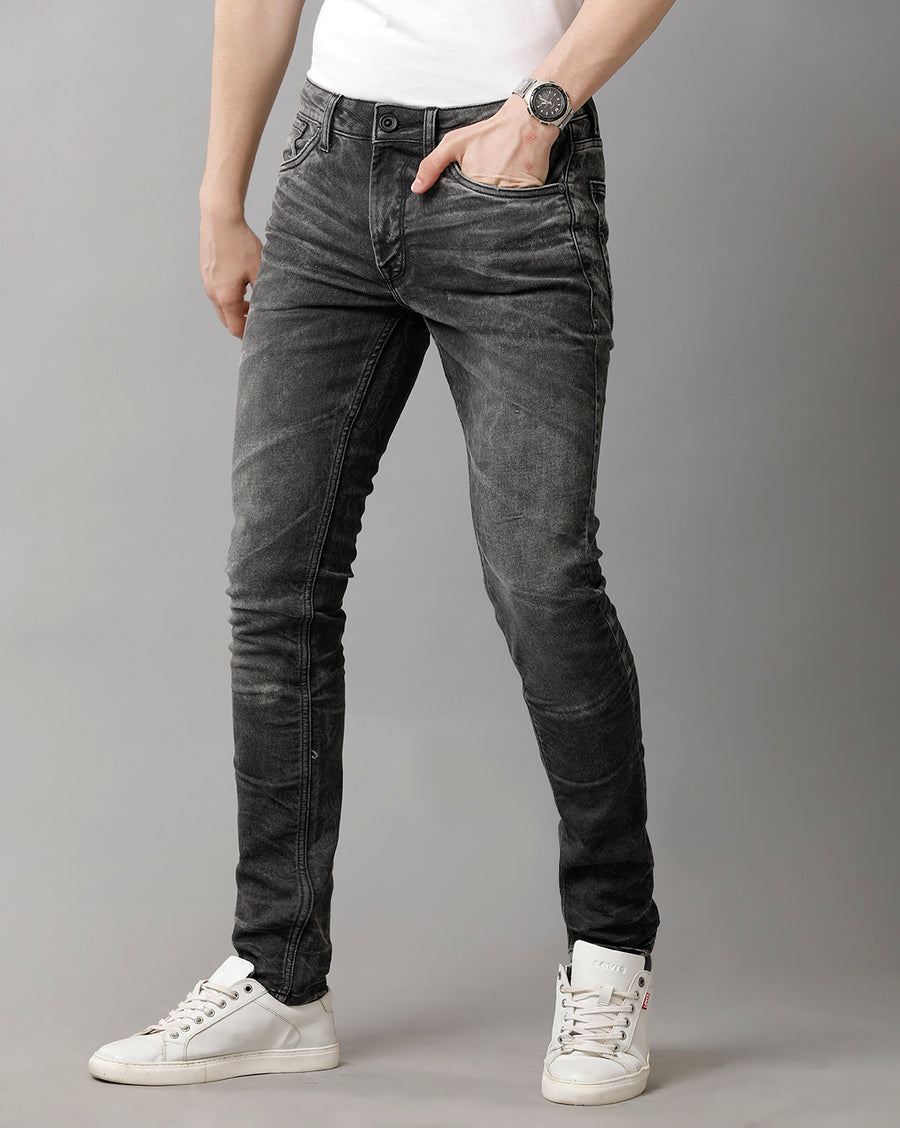 Voi Jeans Mens Black Arturo - Comfort Fit Jeans