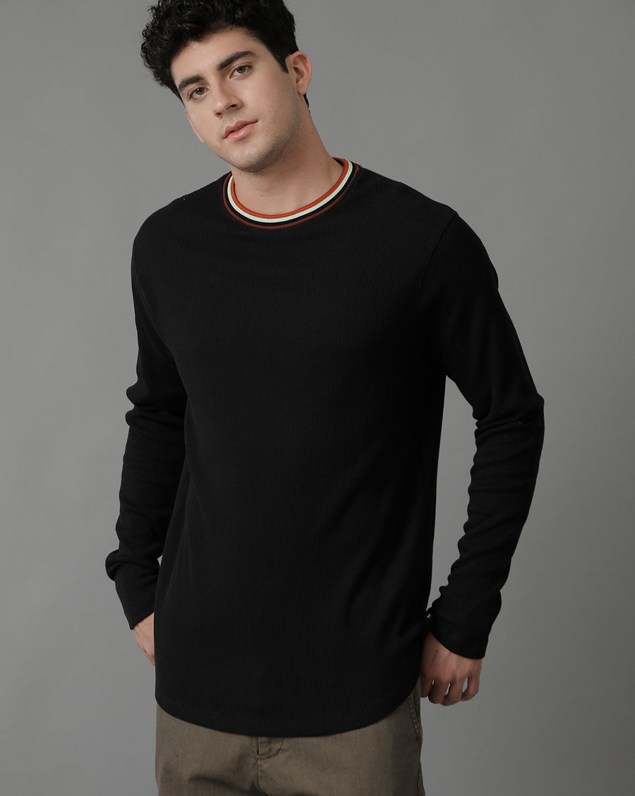 Voi Jeans Round Neck Long Sleeves T-shirt