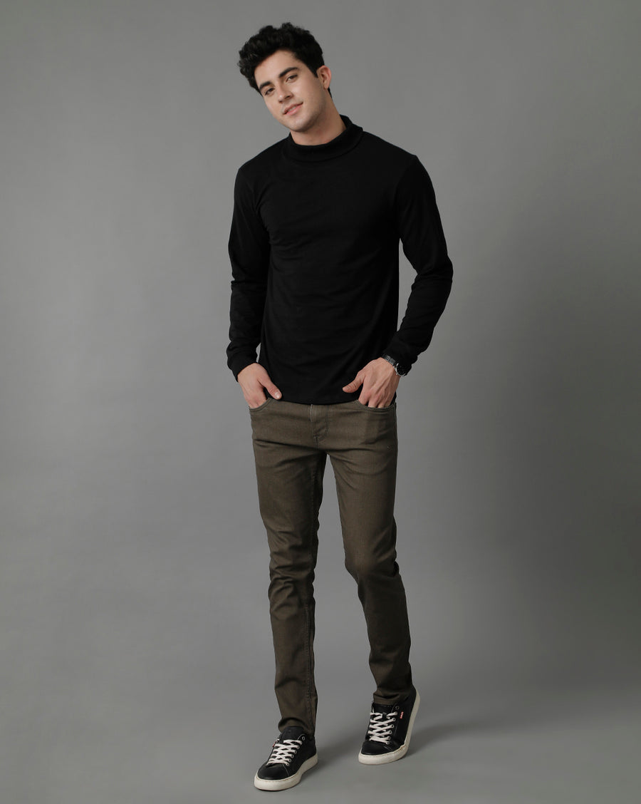 Black Regular Fit T-Shirt