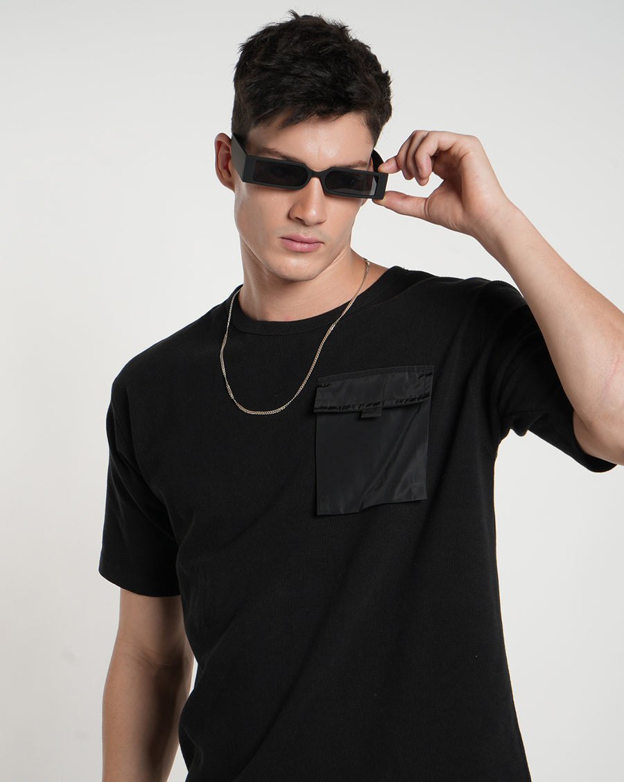 Black Regular Fit T-Shirt