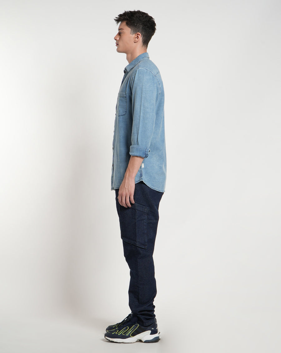 Light Blue Slim Fit Shirt