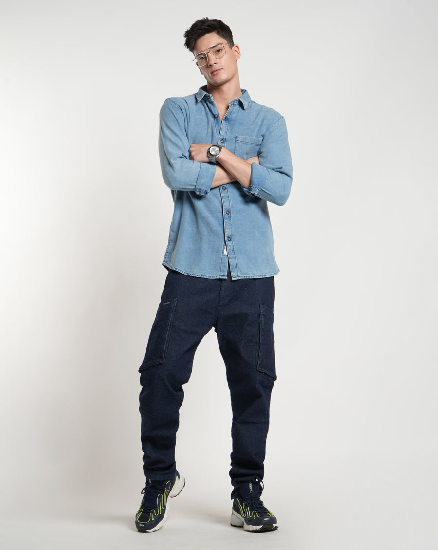 Light Blue Slim Fit Shirt