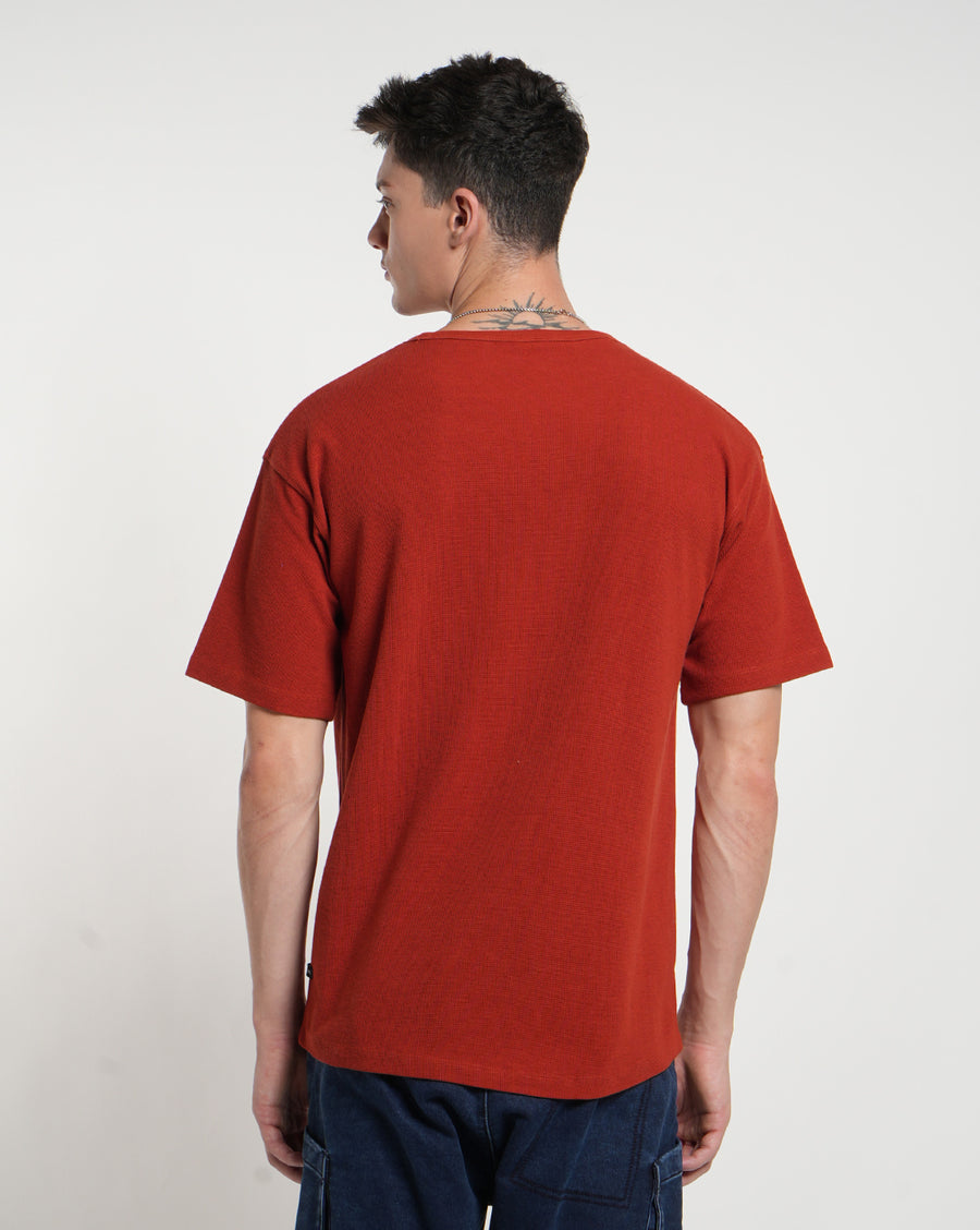 Rust Regular Fit T-Shirt