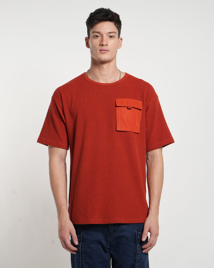 Rust Regular Fit T-Shirt