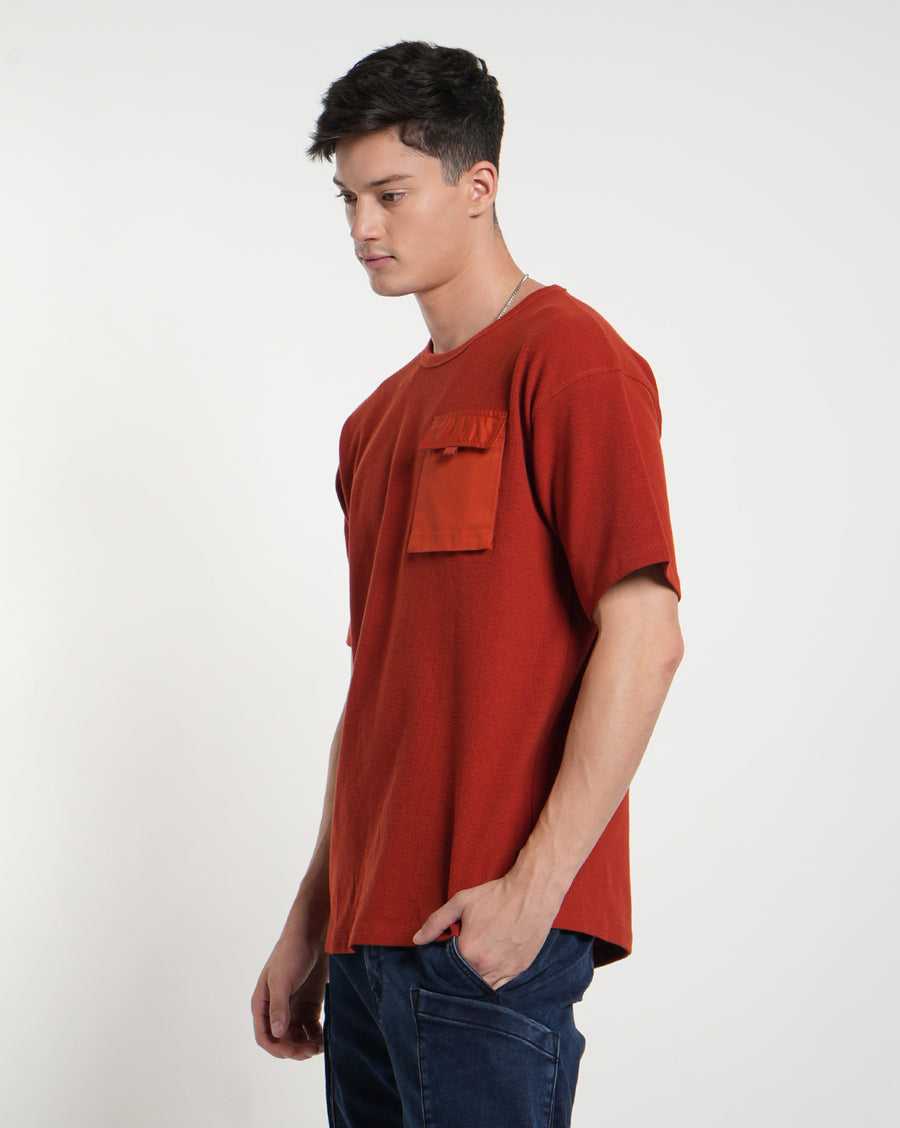 Rust Regular Fit T-Shirt