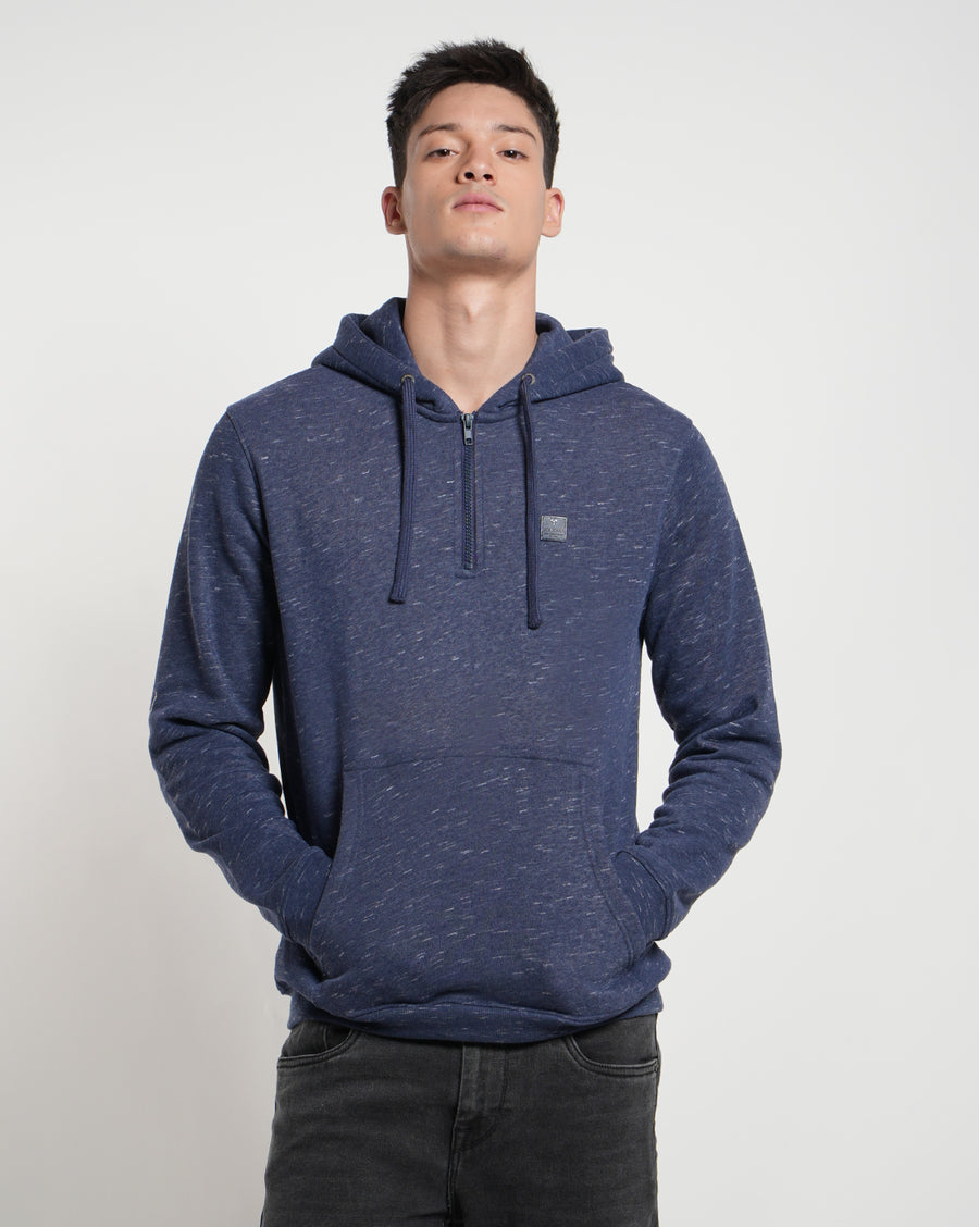 Navy Romance Regular Fit Sweat Shirt
