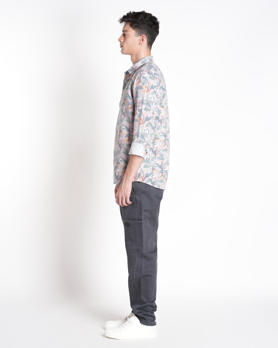 Dusty Rose Casual Shirts
